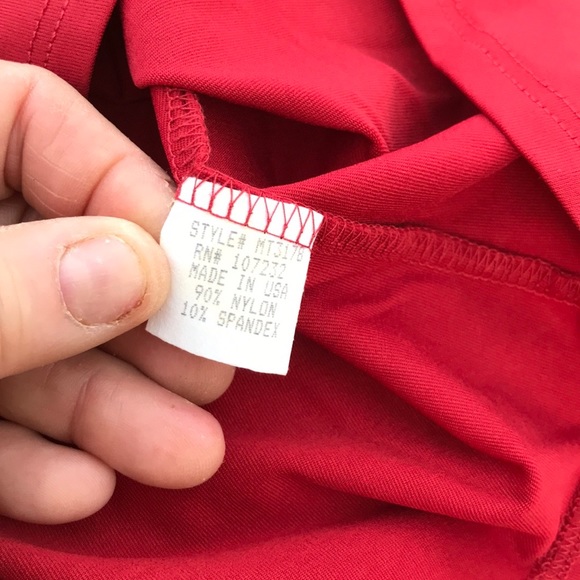 NWT BabyStyle Red Maroon Burgundy Wine LS Cowl Neck Top Shirt Maternity M Medium - Picture 5 of 12